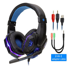 Led Light Wired Gamer Headset My Store