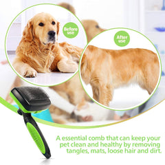 Self Cleaning Dog Brush My Store