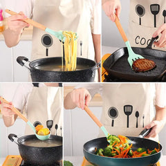 Non Stick Pot Spatula And Spoon My Store