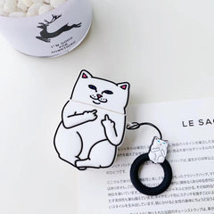 Cartoon Cat AirPods Case My Store