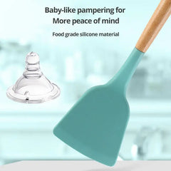 Non Stick Pot Spatula And Spoon My Store