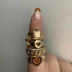 Creative Love Heart Ring My Store