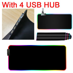 RGB Mouse Pad with Cable My Store