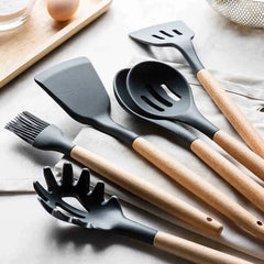 Non Stick Pot Spatula And Spoon My Store