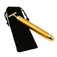 Energy 24K Gold T Beauty Bar Facial Roller Massager My Store