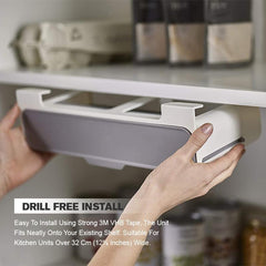 Kitchen Self-Adhesive Wall-Mounted Spice Organizer My Store