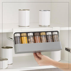 Kitchen Self-Adhesive Wall-Mounted Spice Organizer My Store