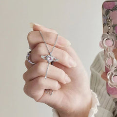 Heart Wings Necklace My Store