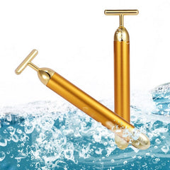 Energy 24K Gold T Beauty Bar Facial Roller Massager My Store
