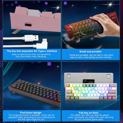 Mini Mechanical Gaming Wired Keyboard My Store