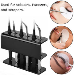 Acrylic Eyelash Tweezers Holder My Store