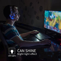 Led Light Wired Gamer Headset My Store