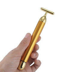 Energy 24K Gold T Beauty Bar Facial Roller Massager My Store